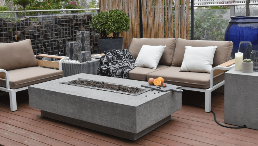 Can A Fire Pit Table Be Used On A Deck?